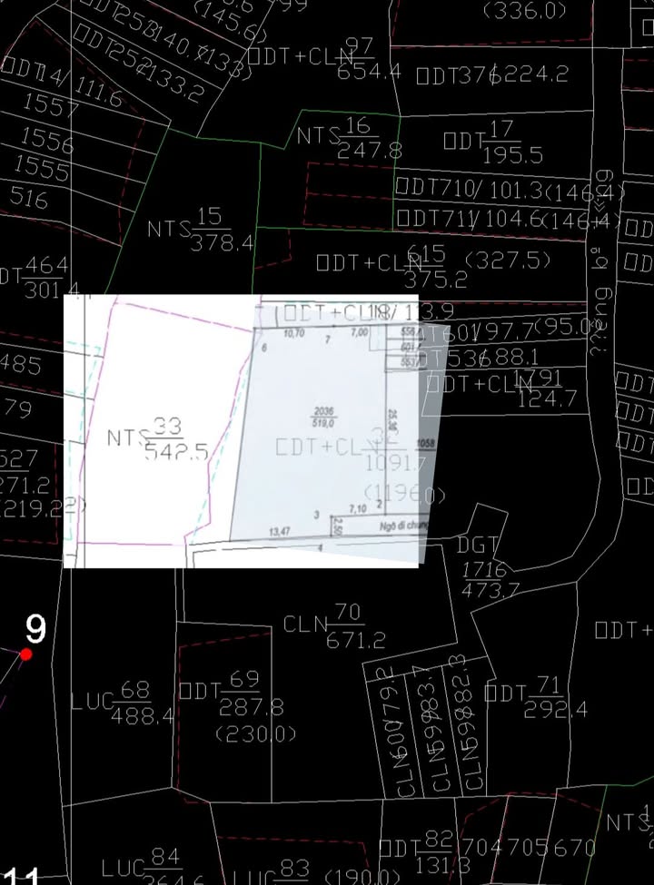 Đất Vườn 1014m² Sổ Đỏ Chính Chủ - Lõi Hoàng Văn Thụ, TP. Thái Nguyên