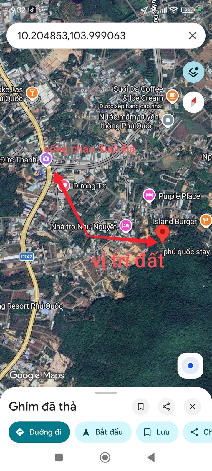 Đất Nền 650m² Cổng Chào Suối Đá, Phú Quốc - Sổ Đỏ Sẵn Sàng