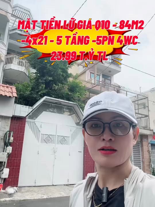 Nhà Phố Mặt Tiền Quận 10, Lữ Gia 84m² - Mặt tiền kinh doanh đắc địa!