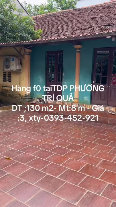 Đất nền Trà Lâm, Thuận Thành 130m² giá 3.x tỷ - Sổ đỏ chính chủ!