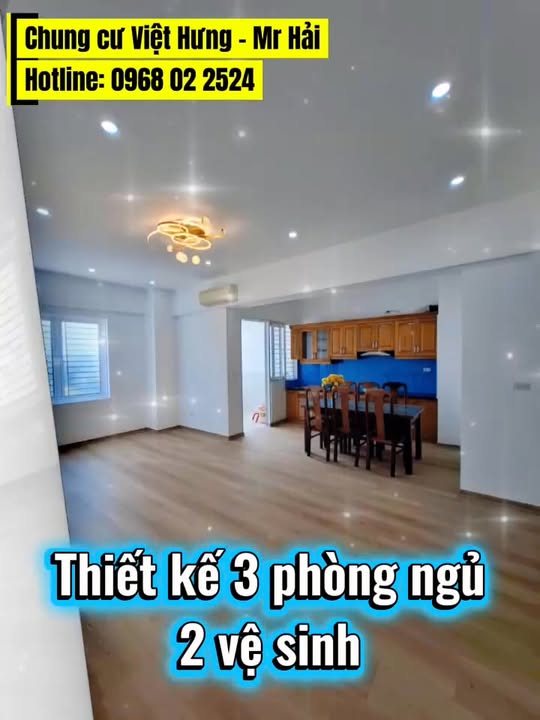 Căn hộ Việt Hưng 100m² - Căn góc tầng đẹp, 3PN, hướng mát