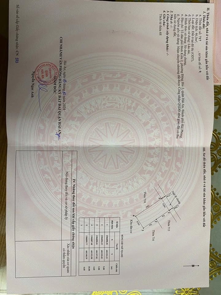 Nhà 3 Tầng Phố Bình Kiều, Dương Kinh - 2.95 Tỷ, Ô Tô Đỗ Cửa