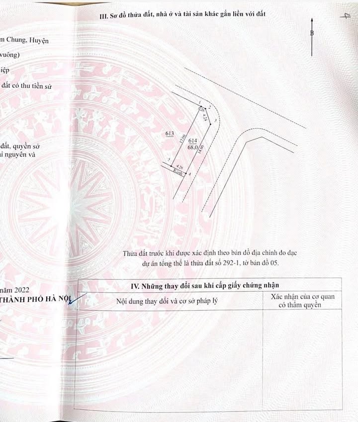 Đất nền góc 68m² KĐT Hinode Royal Park, Hoài Đức - View hồ, Sổ đỏ sẵn