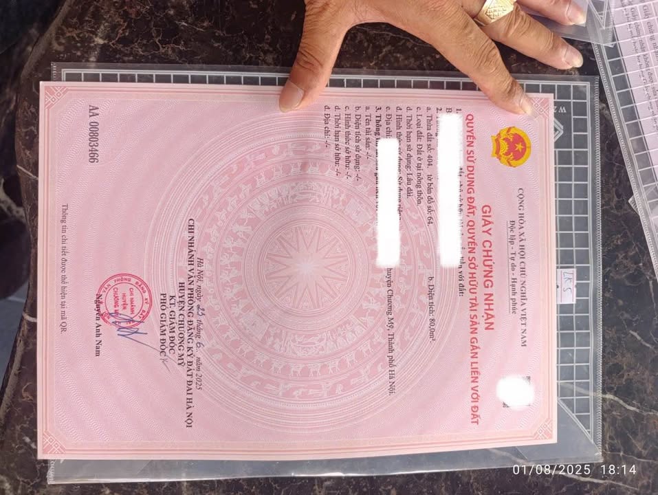 Đất Xuân Mai 80m² Sổ Đỏ Full Thổ Cư - Giá Tốt Trước Tết