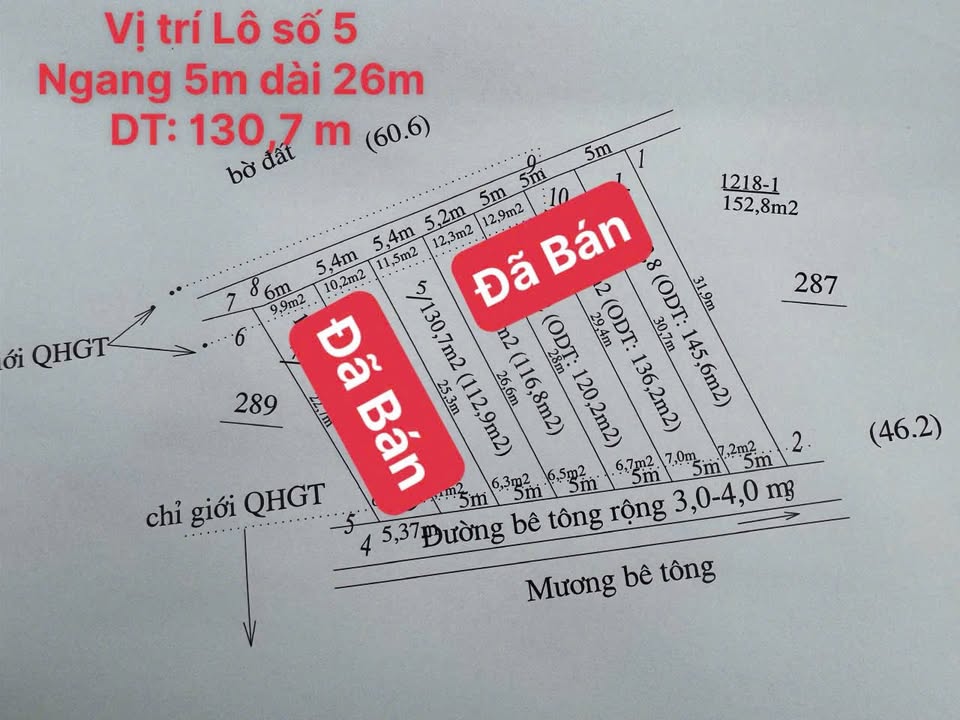 Đất nền Ninh Hòa, Khánh Hòa 130m² giá 490 triệu - Sổ đỏ chính chủ!