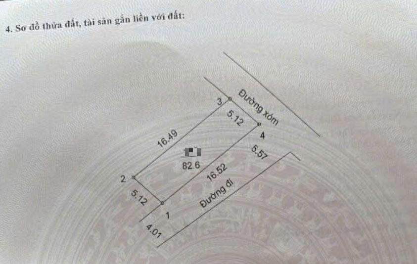 Đất nền Mỹ Lương Chương Mỹ 82.6m² - Lô góc, thổ cư 100%, ô tô vào tận đất!