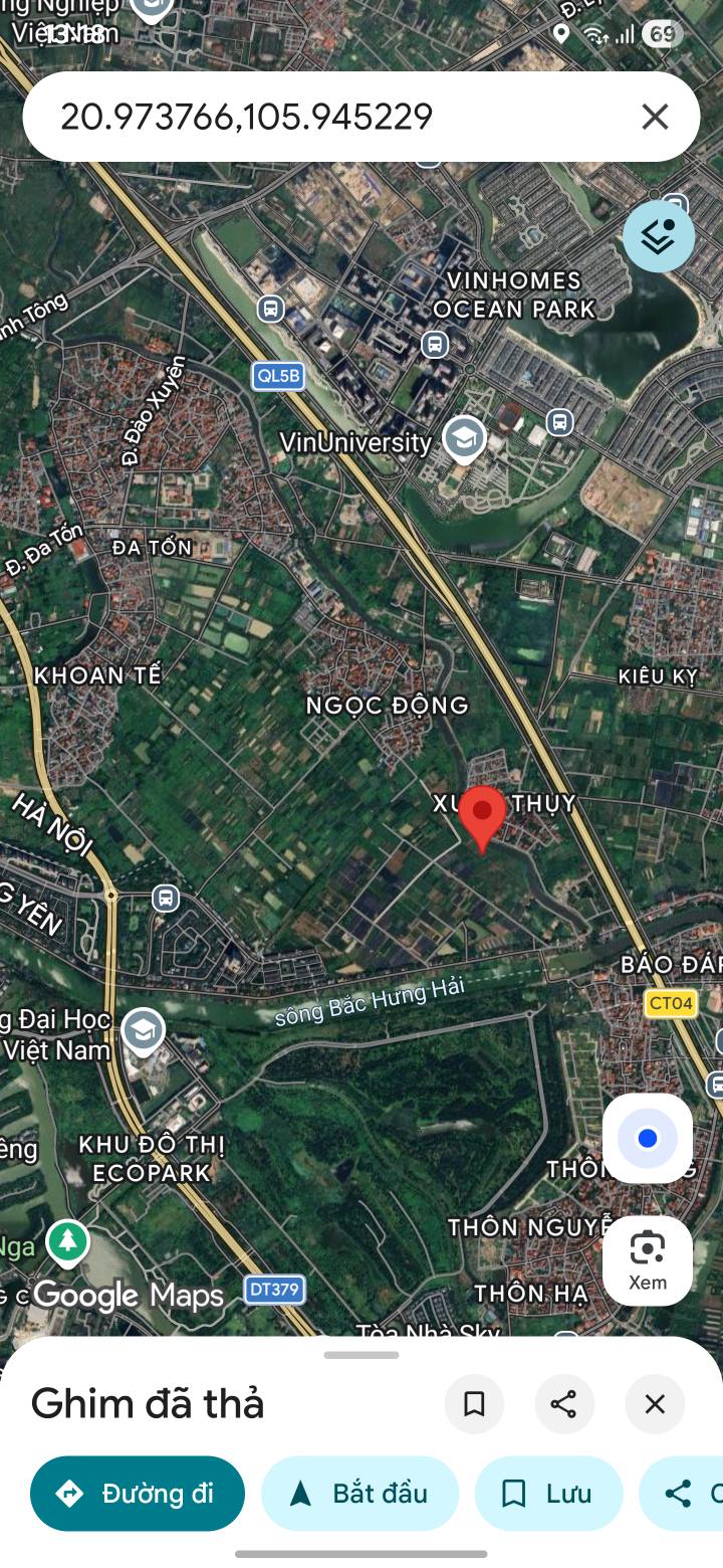 Đất Vườn 677m² Thôn Báo Đáp, Gia Lâm - Sổ Hồng Sẵn Sàng