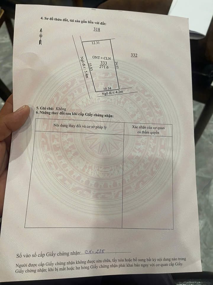 Đất nền 271m² Tân Phong, Quảng Xương - Đầu tư sinh lời vượt trội!