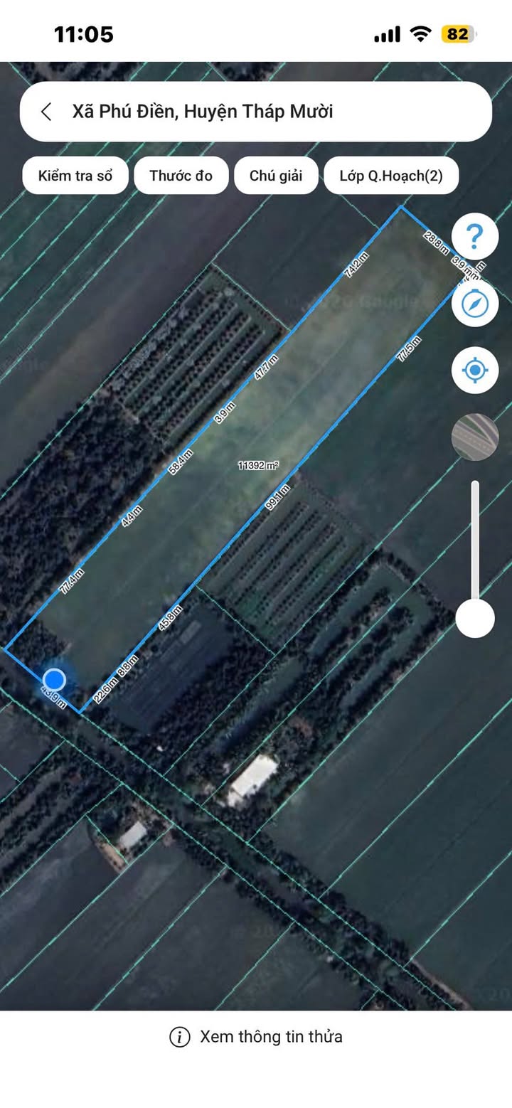 Đất ruộng Phú Điền Tháp Mười 11.300m² - Tiềm năng tăng giá!