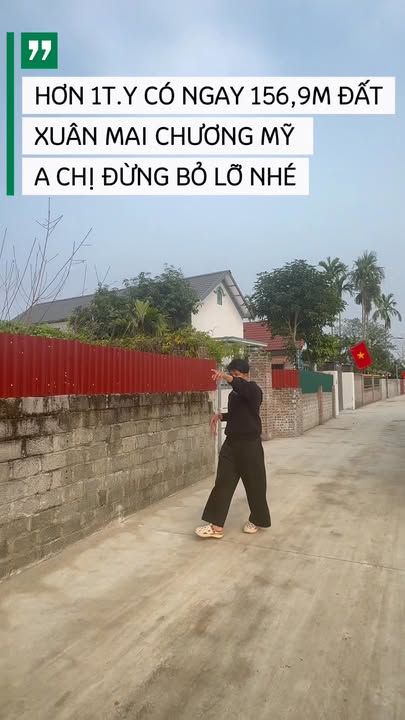 Đất Vườn Chương Mỹ 156.9m² Giá 1 Tỷ - Sẵn Sổ Hồng, Đầu Tư Sinh Lời