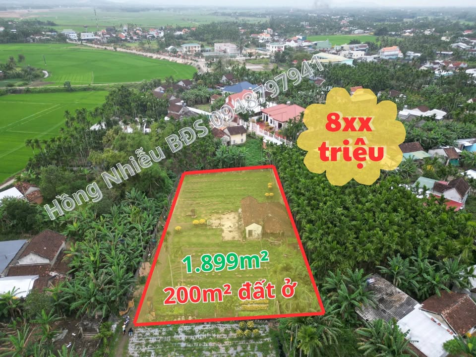 Đất Vườn Nghĩa Hành 2000m² - Sổ Đỏ Thổ Cư, Giá Đầu Tư 8xx Triệu