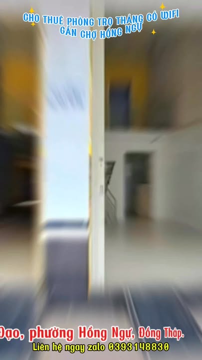 Phòng trọ 48 Trần Hưng Đạo, TP. Hồng Ngự - Sẵn sàng ở ngay!