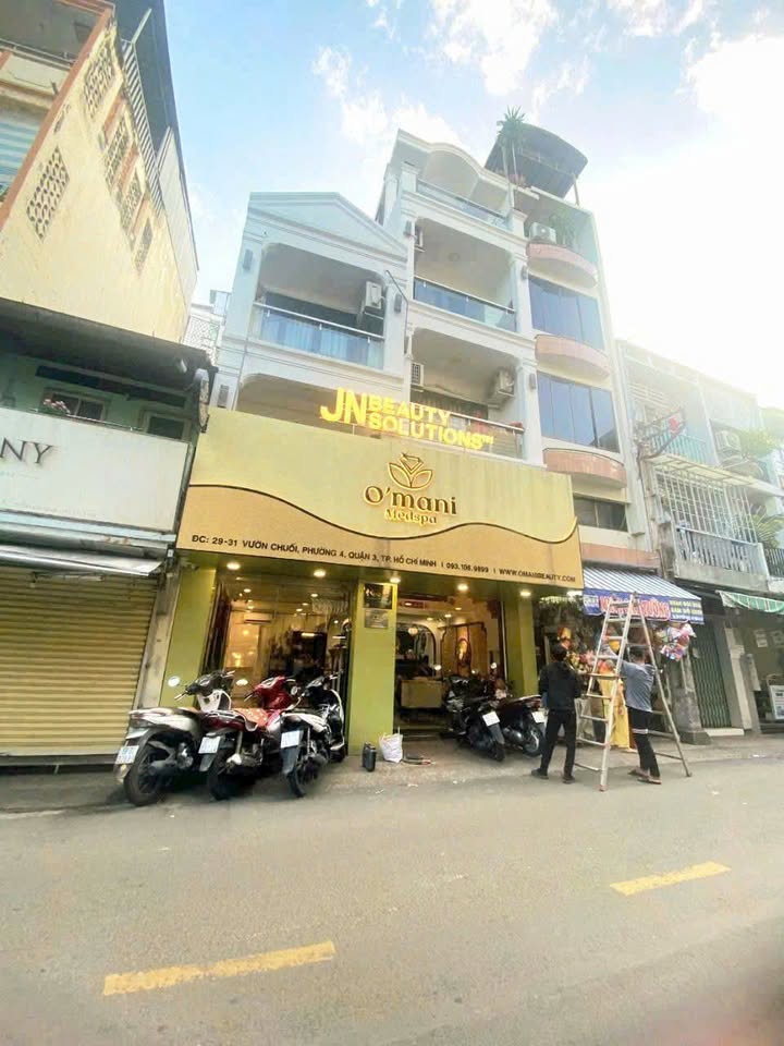 Nhà Phố Vườn Chuối Q3 61m² - Mặt tiền kinh doanh, dòng tiền ổn định!