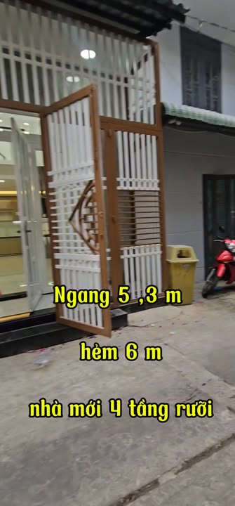Nhà 58m² Trệt Lửng 3 Lầu, Hướng Đông - Quận Bình Tân, TP.HCM