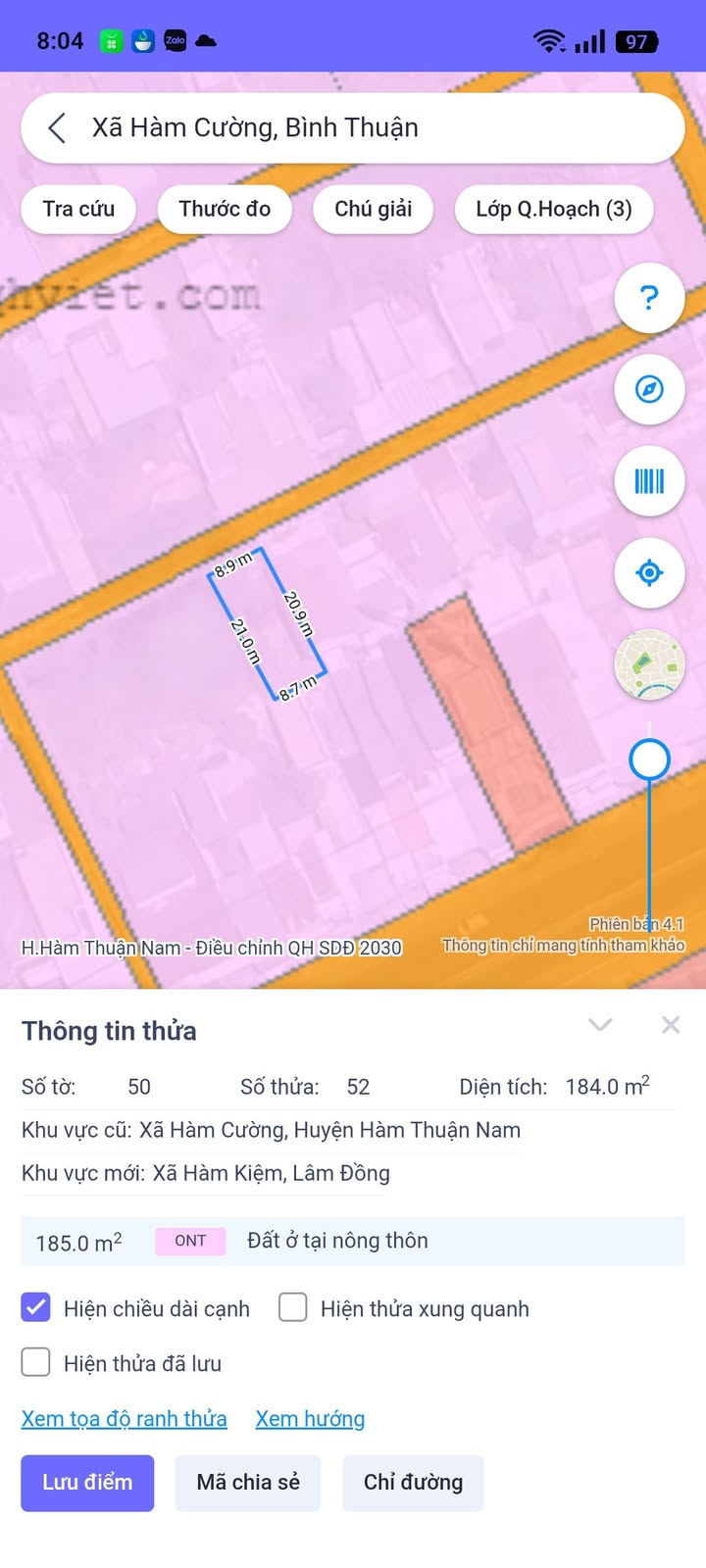 Bán Đất Nền 184m² Hàm Cường, Bình Thuận - Sổ Hồng Sẵn Sàng