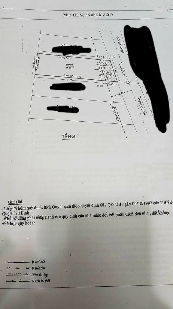 Nhà Hẻm Kinh Doanh Đường Hòa Bình, Tân Bình - 60m² Giá 6 Tỷ