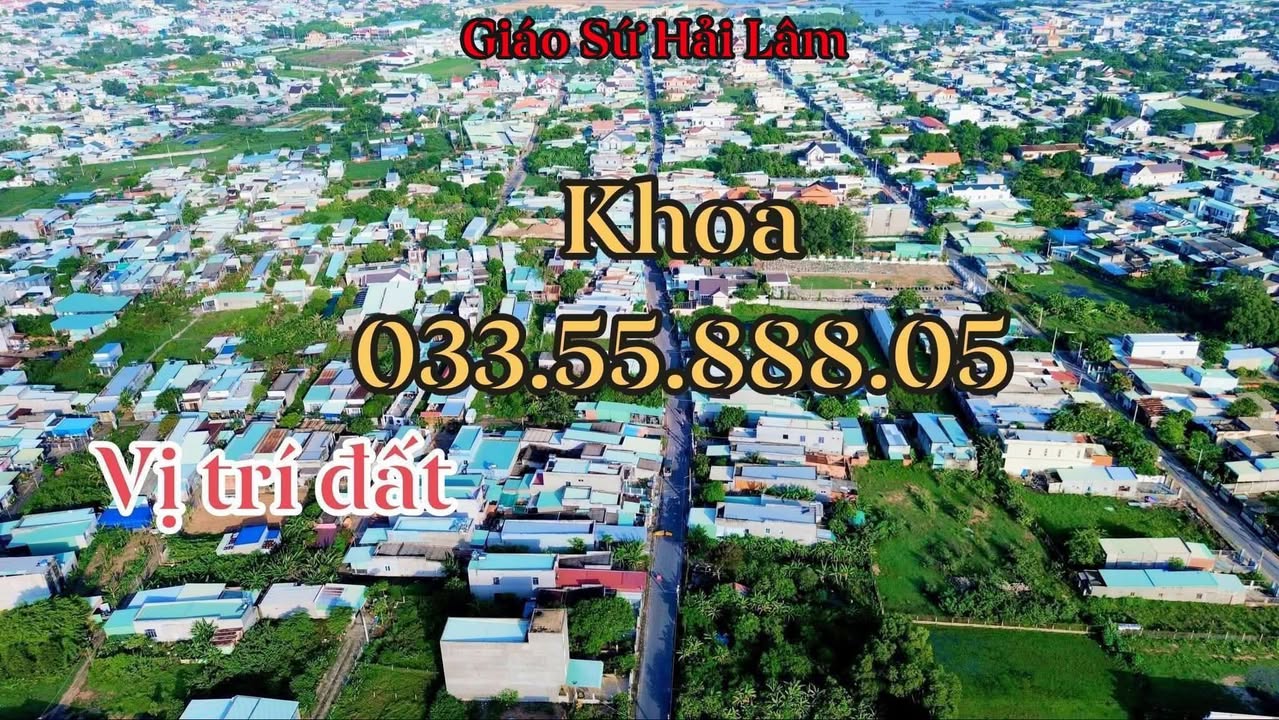 Bán Đất Phước Hưng Long Điền 100m² - Sổ Đỏ Thổ Cư, Hai Mặt Tiền
