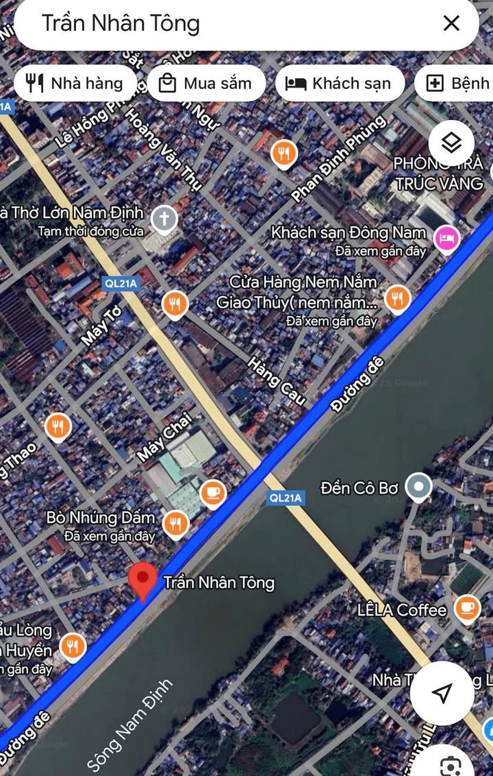 Nhà Phố Trần Nhân Tông, Nam Định 37.5m² - Mặt tiền kinh doanh đắc địa!