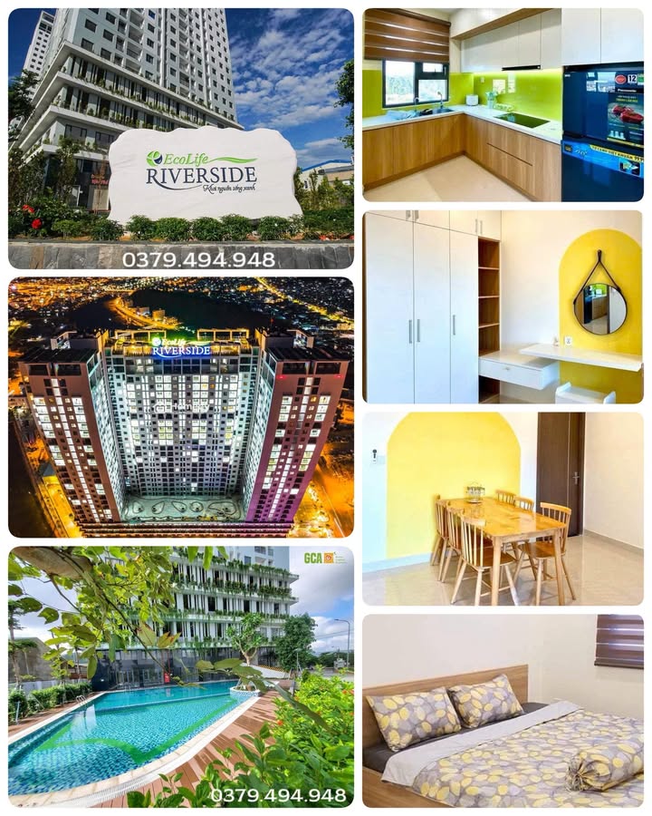 Căn hộ Ecolife Riverside Quy Nhơn 34m² - Sổ hồng lâu dài