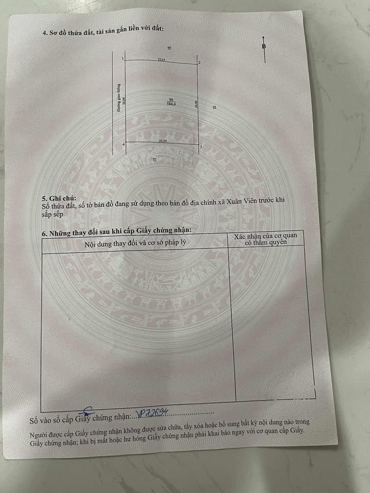 Đất Nam Viên, Hà Tĩnh - 100m² Sổ Đỏ Riêng - Giá 2.4 Tỷ