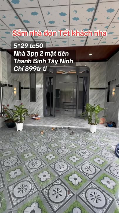 Nhà 145m² 3PN Hướng Đông - Ấp Thanh Bình, Tây Ninh - Sẵn Sàng Đón Tết!