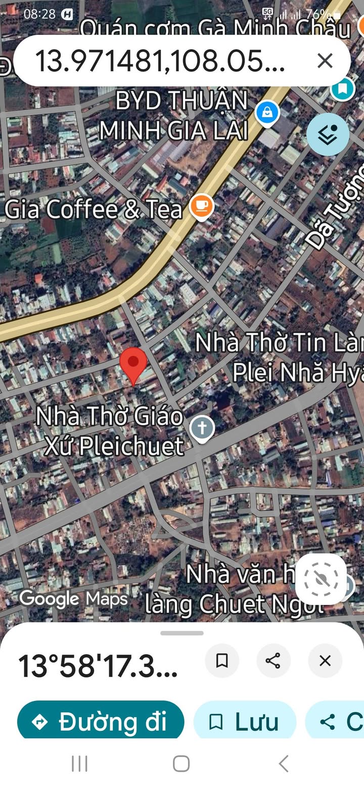 Đất Hẻm 2 Trương Định Pleiku 120m² - Sổ Đỏ Sẵn Sàng