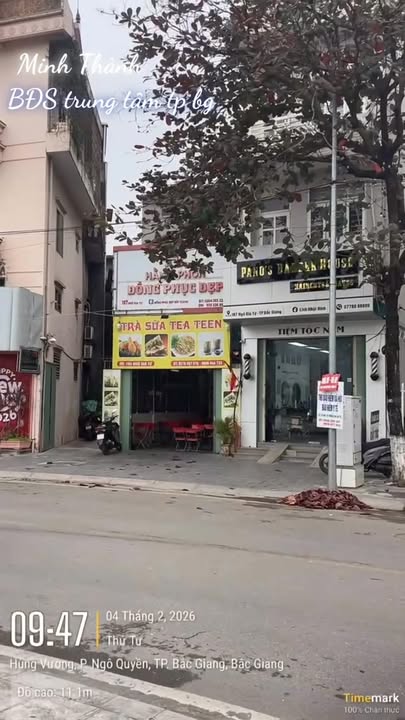 Nhà Mặt Tiền Ngô Gia Tự, TP Bắc Giang - Kinh Doanh Đỉnh Cao 95.2m²