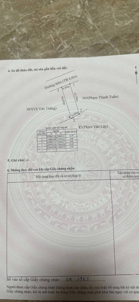 Đất nền 70m² mặt đường nhựa Xuân Cát, Tiên Lãng - Gần KCN An Trì