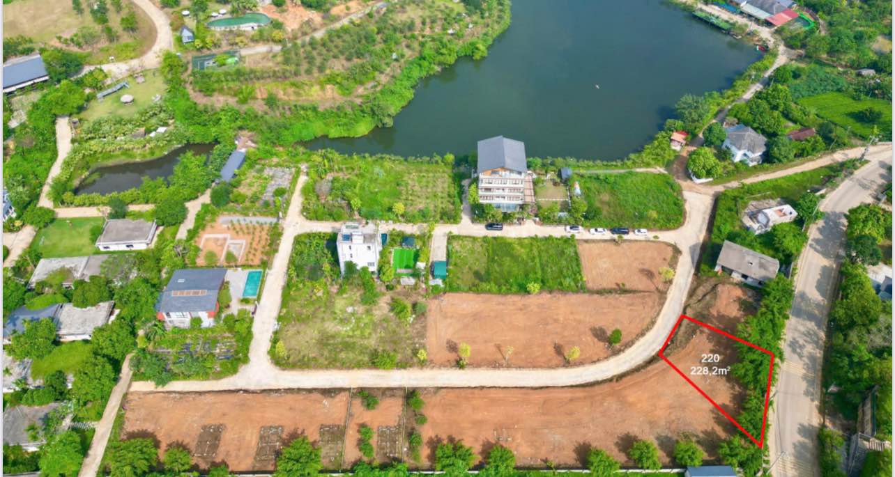 Bán đất Yên Bài Ba Vì 228.2m² ven hồ - Sổ đỏ sẵn sàng