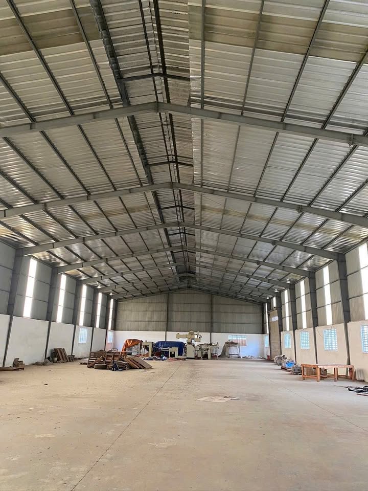 Cho thuê kho xưởng 1200m² Phước Tân, Biên Hòa - Xe công vào tận nơi