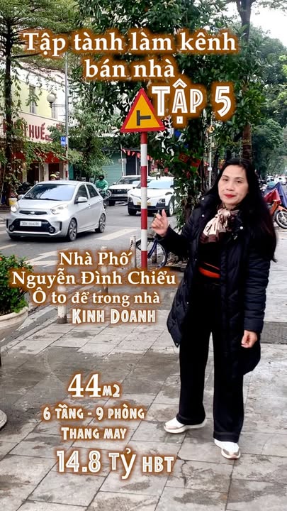 Nhà Phố Nguyễn Đình Chiểu, Hai Bà Trưng 44m² - Kinh Doanh Đắc Lộc, Sẵn Sàng Đầu Tư