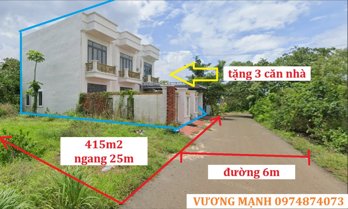 Bán Gấp 3 Căn Nhà LK 415m² Thổ Cư, Châu Đức, BRVT - Giá 7 Tỷ