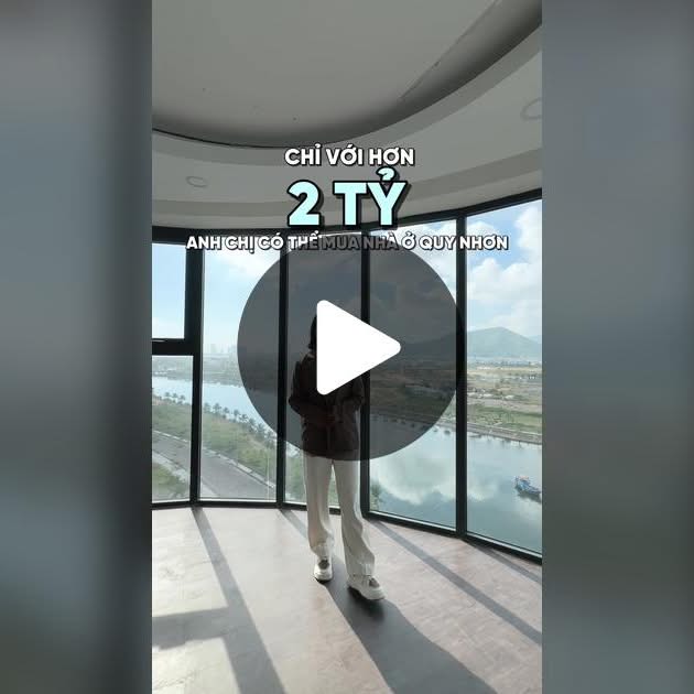 Căn hộ 70m² Vina2 Panorama Quy Nhơn - View Sông, Giá 2.15 Tỷ