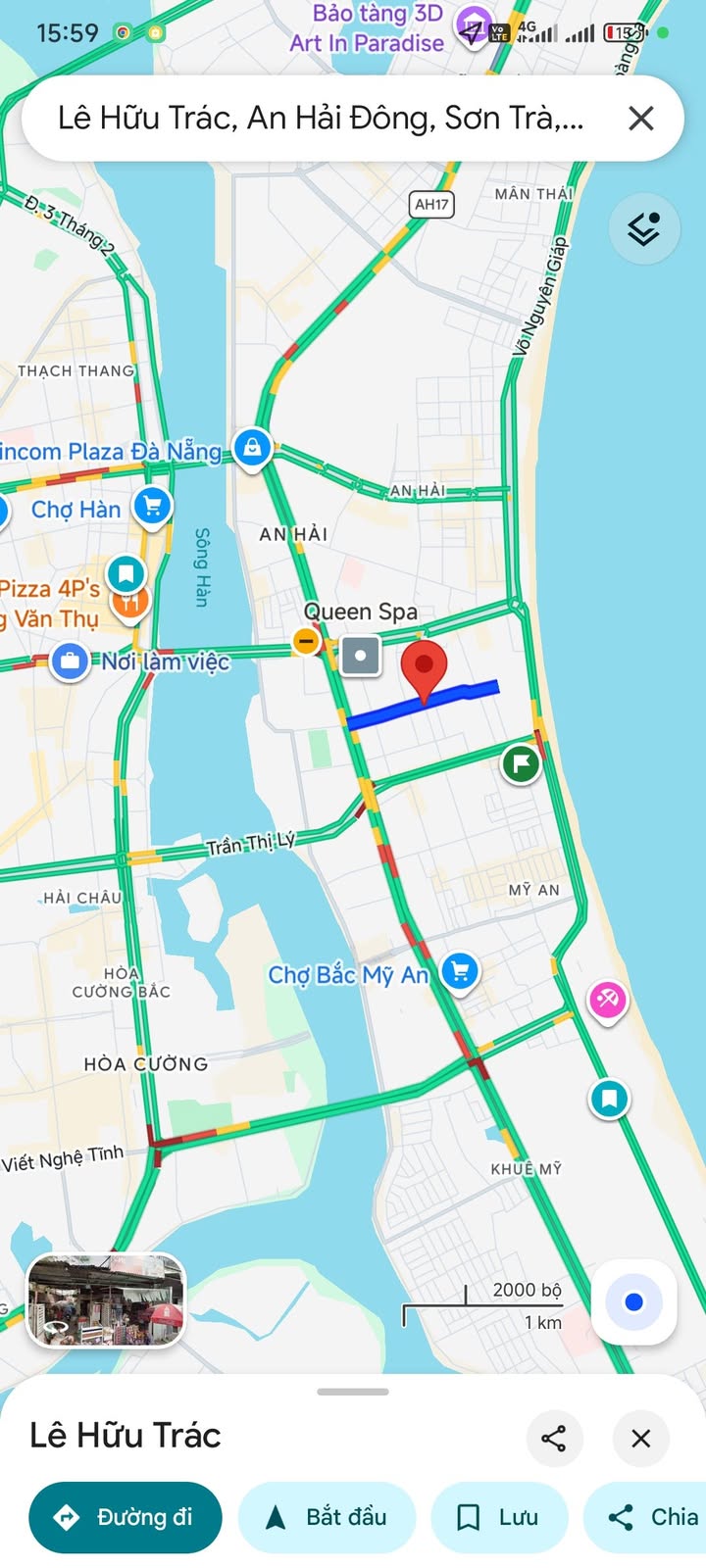 Nhà 175m² Lê Hữu Trác, Sơn Trà - Kiệt Ô Tô, Giá 17 Tỷ, Ngang 7.6m