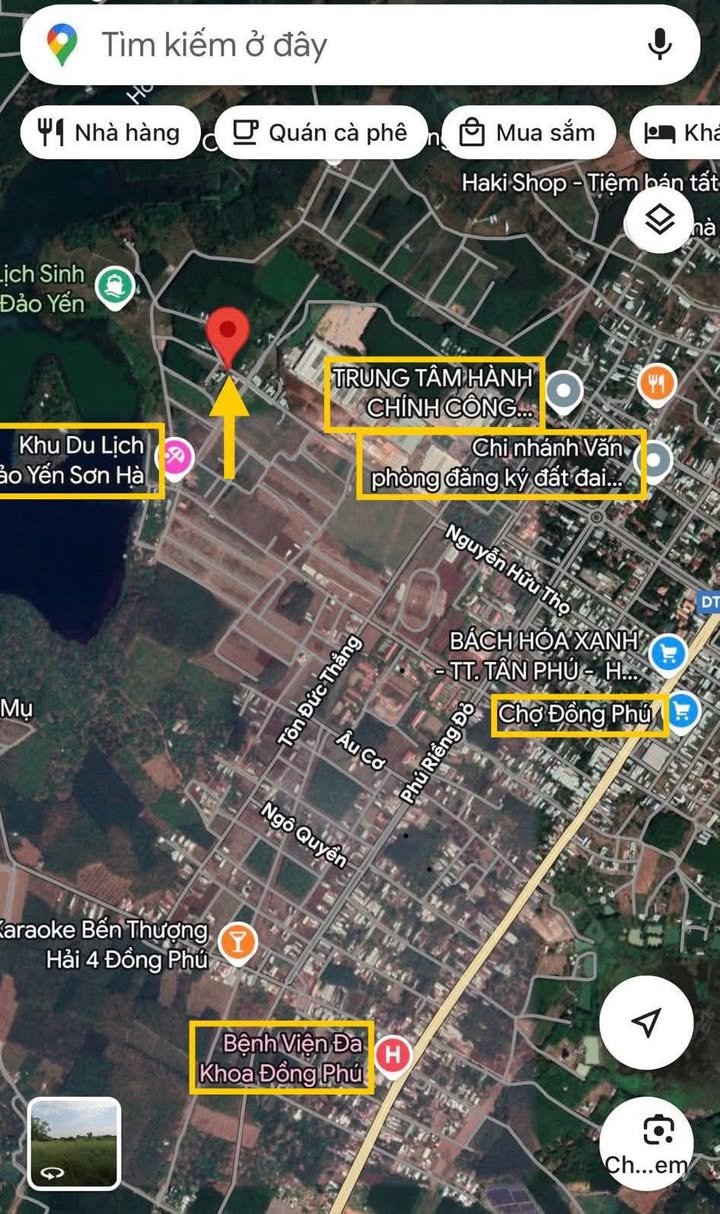 Đất nền Nguyễn Hữu Thọ Đồng Phú 195m² - Sổ đỏ chính chủ giá tốt