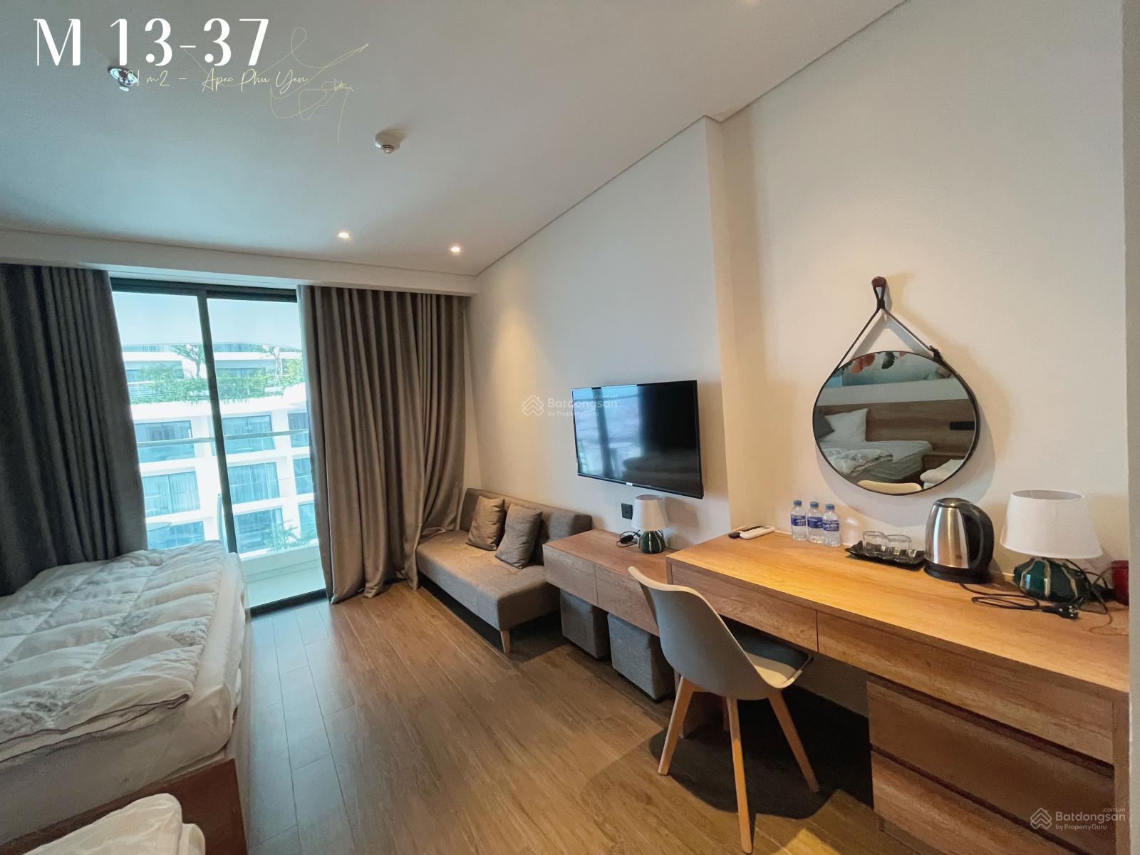 Căn hộ Apec Phú Yên 31m² view biển, giá 4 triệu - Hướng Đông Bắc đẹp!