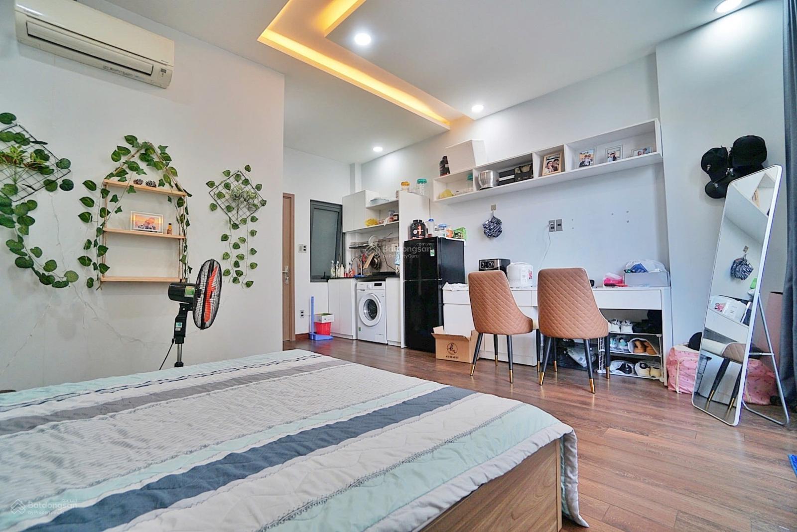 Cho thuê căn hộ Studio Nguyễn Văn Đậu, Bình Thạnh - Nội thất mới, 50m², 8tr/tháng