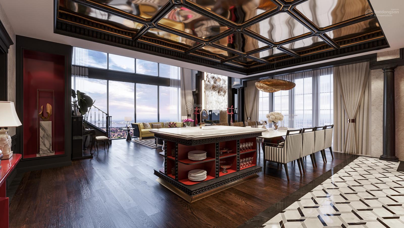 Căn hộ Duplex Noble Crystal Tây Hồ 284m² 61 tỷ - View triệu đô đẳng cấp!