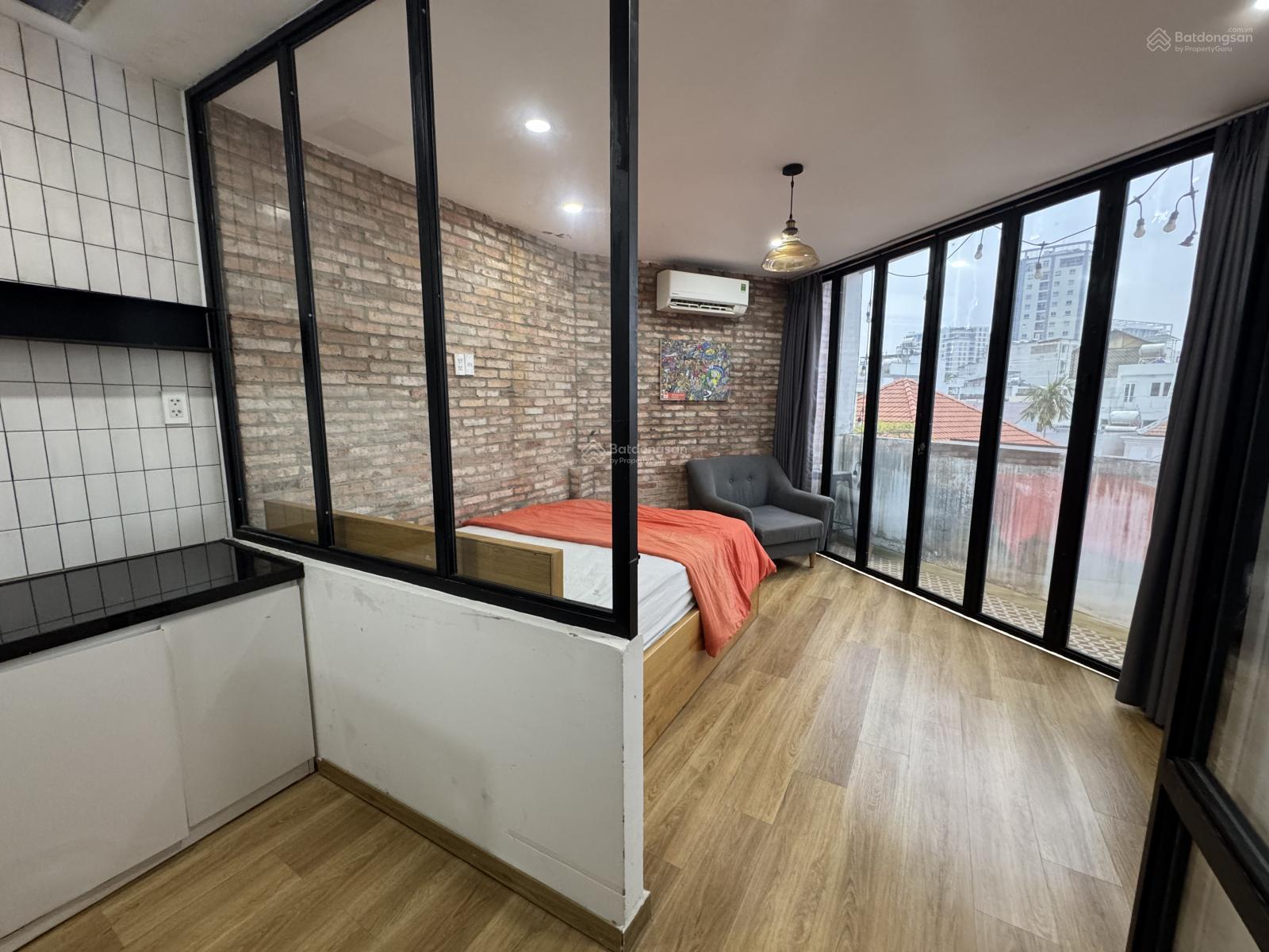 Cho thuê Căn hộ 1PN ban công 40m² Bình Thạnh - Sẵn sàng dọn vào ở ngay!