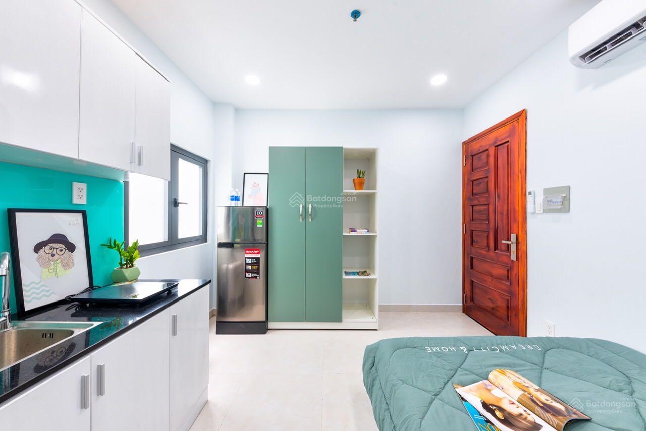 Phòng Studio Bình Thạnh 28m² - Full nội thất, ban công thoáng mát!