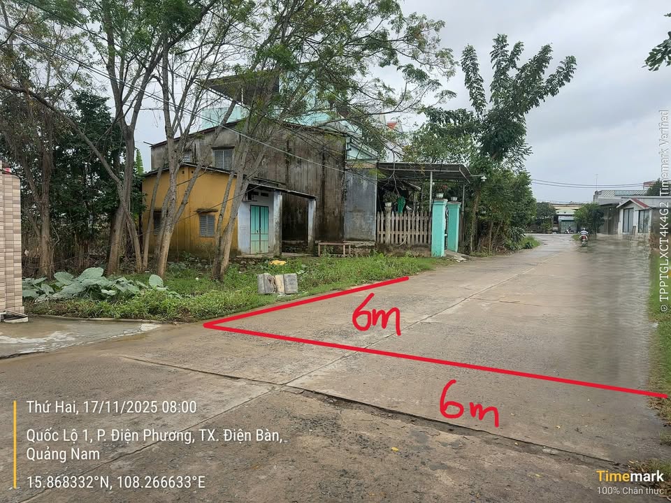 Đất Nền Điện Bàn, Quảng Nam 93.9m² - Sổ Đỏ Chính Chủ, Giá Đầu Tư