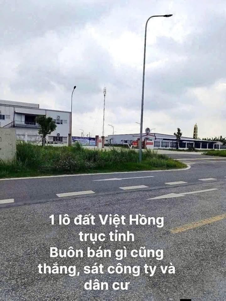 Đất nền mặt tiền 100m² - Trục chính Liên Hồng, Hải Dương - Sẵn sàng đầu tư