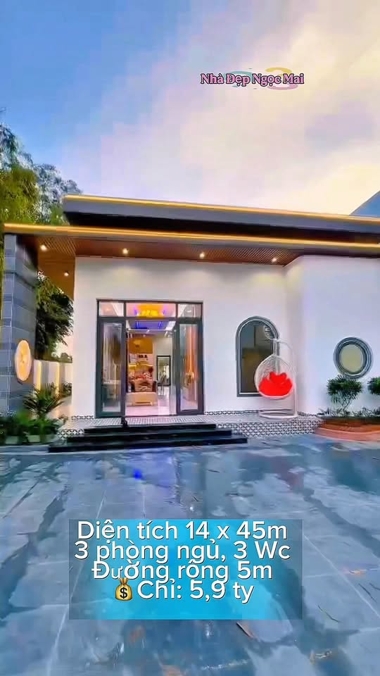 Biệt thự sân vườn 630m² Bình Chánh - 5.9 Tỷ, Sẵn Sổ Hồng, Ngân Hàng Hỗ Trợ