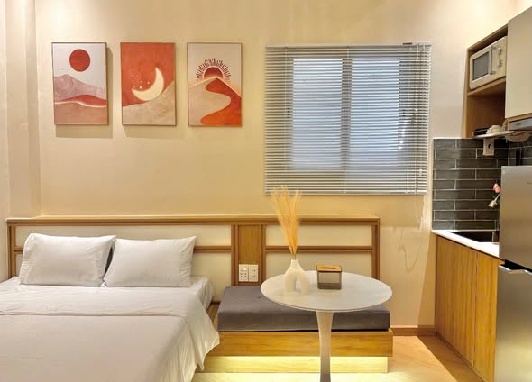 Phòng Studio 20m² Trường Sa, Phú Nhuận - Full nội thất cao cấp chỉ 6.5 triệu!