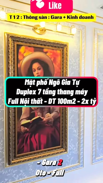 Nhà Mặt Phố Ngô Gia Tự, Long Biên 100m² 7 Tầng Kinh Doanh Đỉnh Cao