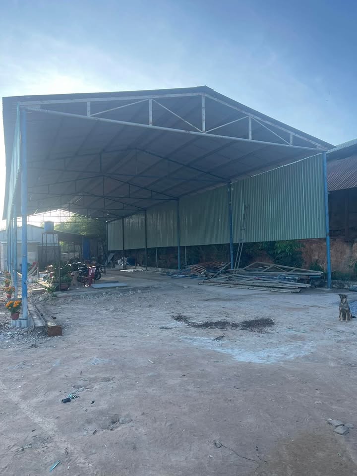 Cho thuê xưởng 400m² mặt tiền DT 741, Bến Cát - Lý tưởng cơ khí, kho vận