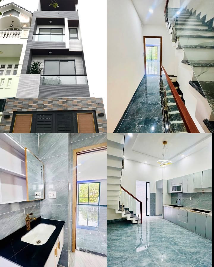 Nhà Phố Nguyễn Duy Trinh, TP.Thủ Đức - 4PN, HXH 6m, 6 Tỷ