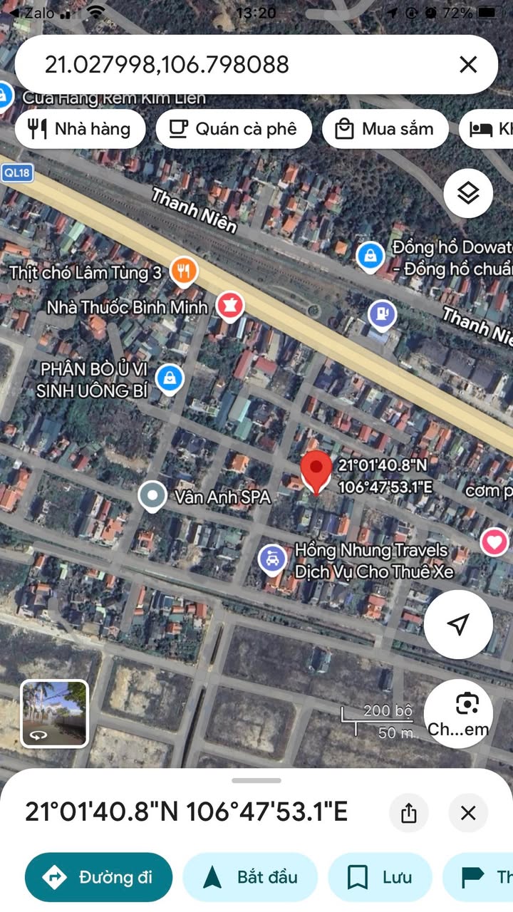 Đất nền Vàng Danh Uông Bí 96.8m² giá 1 tỷ - Hạ tầng hoàn thiện