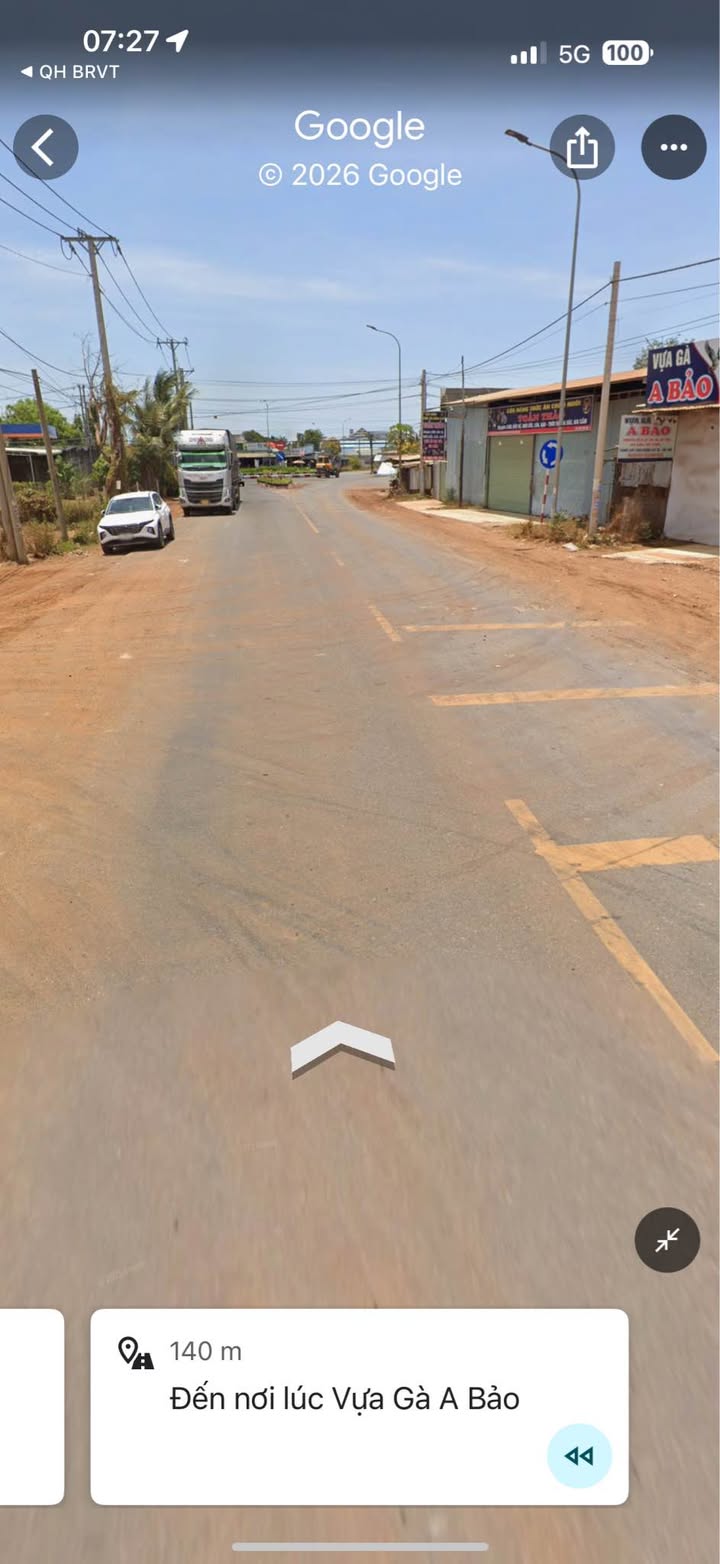 Đất nền Xã Đá Bạc, Châu Đức 1040m² Sổ đỏ chính chủ