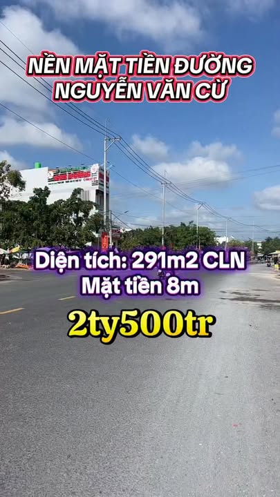 Đất nền Phong Điền 291m² chỉ 2.5 tỷ - Pháp lý rõ ràng!